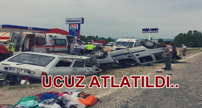 Kastamonu’da trafik kazası: 7 yaralı