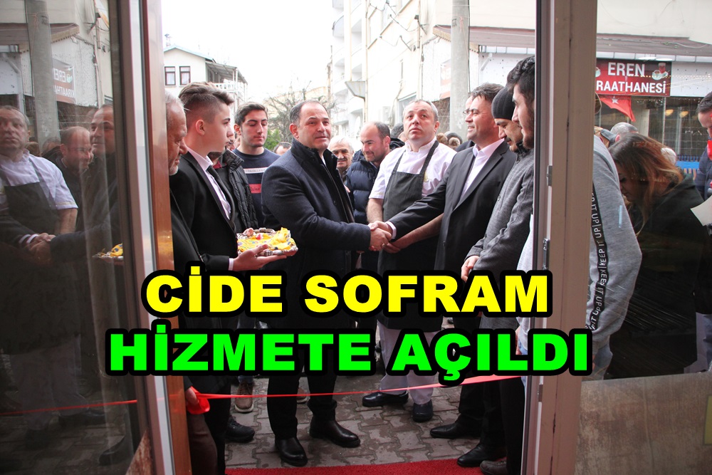 Cide SOFRAM açıldı!