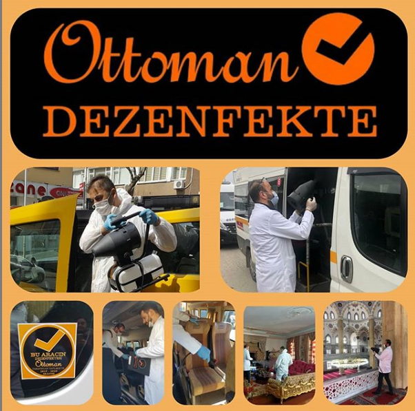 Cideli firma Türkiye’yi dezenfekte ediyor!